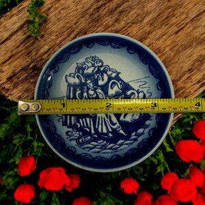 Blue & White Mini Plate Hans Christian Anderson